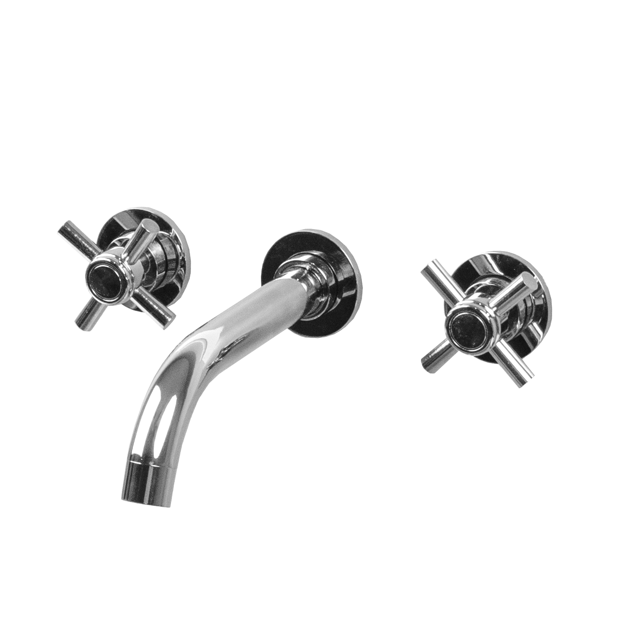 2 Handle Wall Mounted Faucet