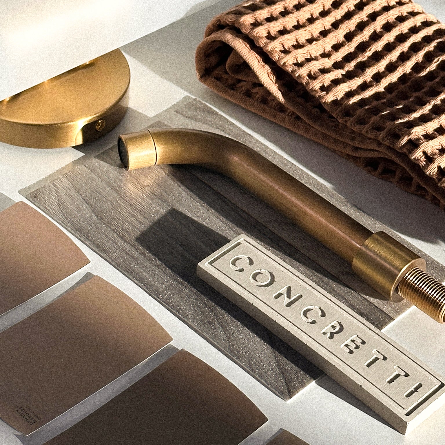 Brick and bath materials