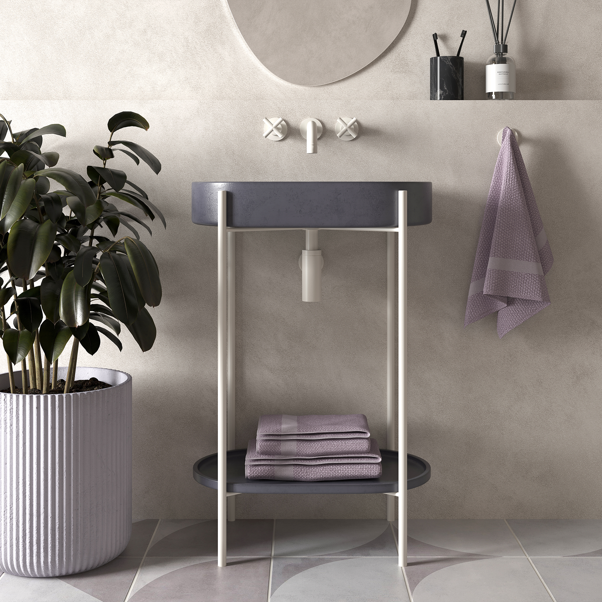 Manhattan Freestanding Console