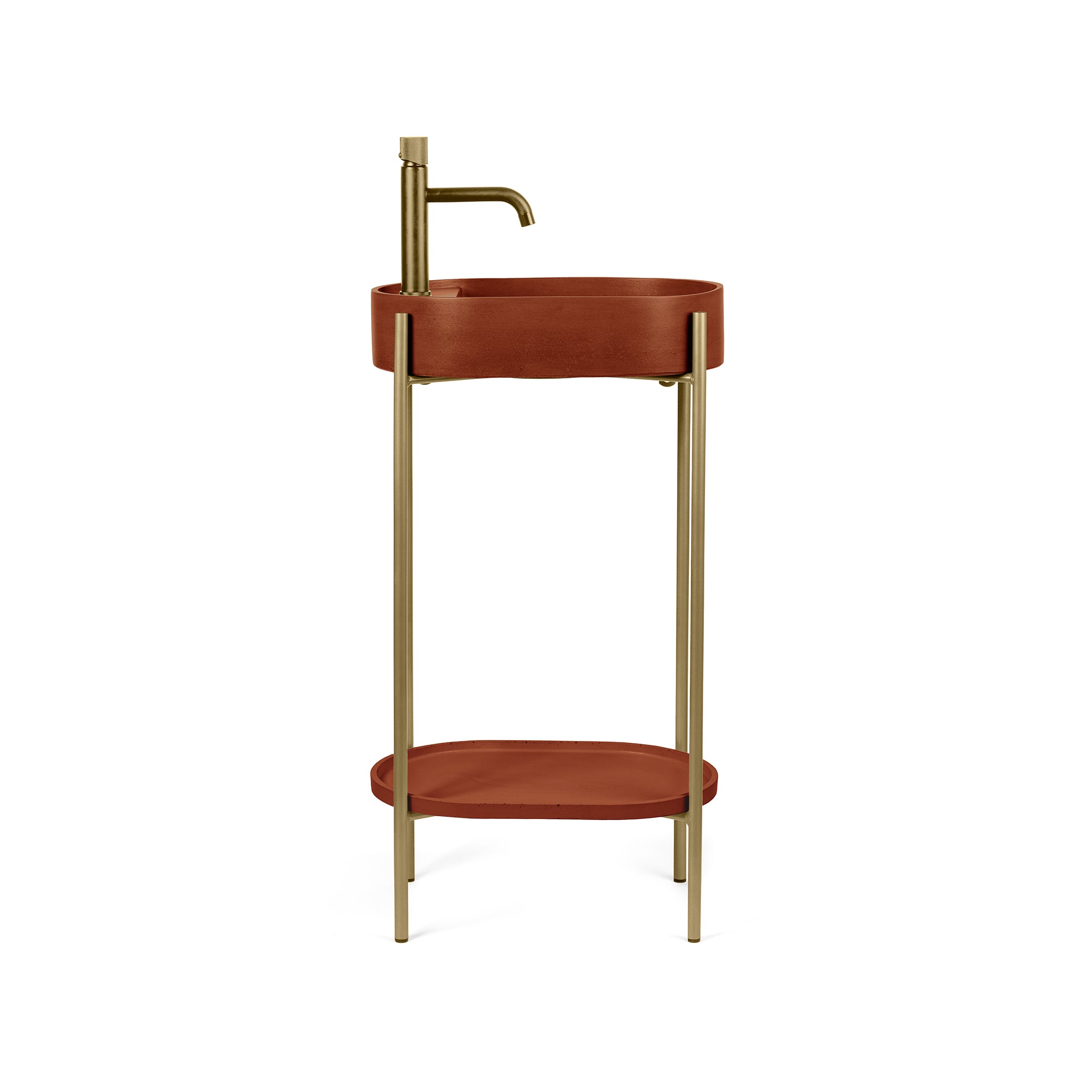 Mini Manhattan Freestanding Console