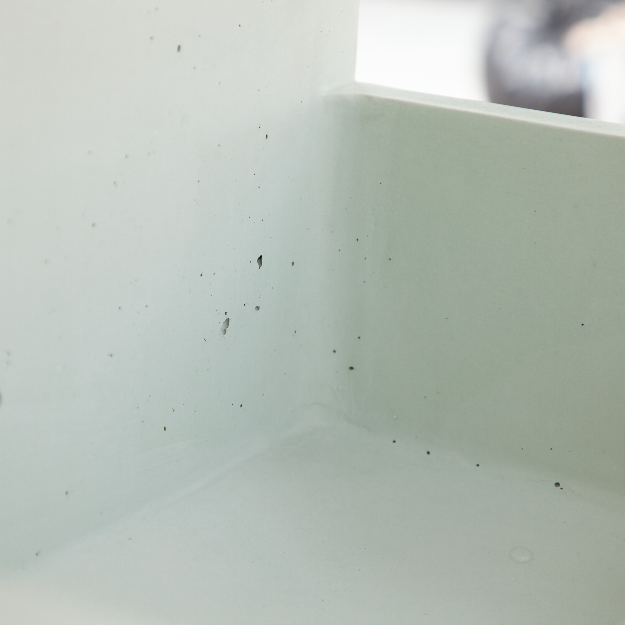 Turquoise concrete texture