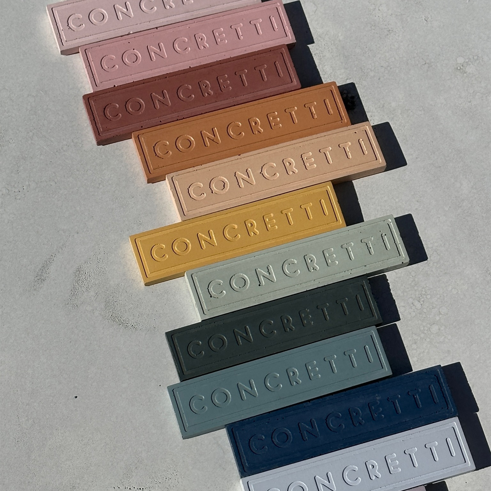 Colorful bricks