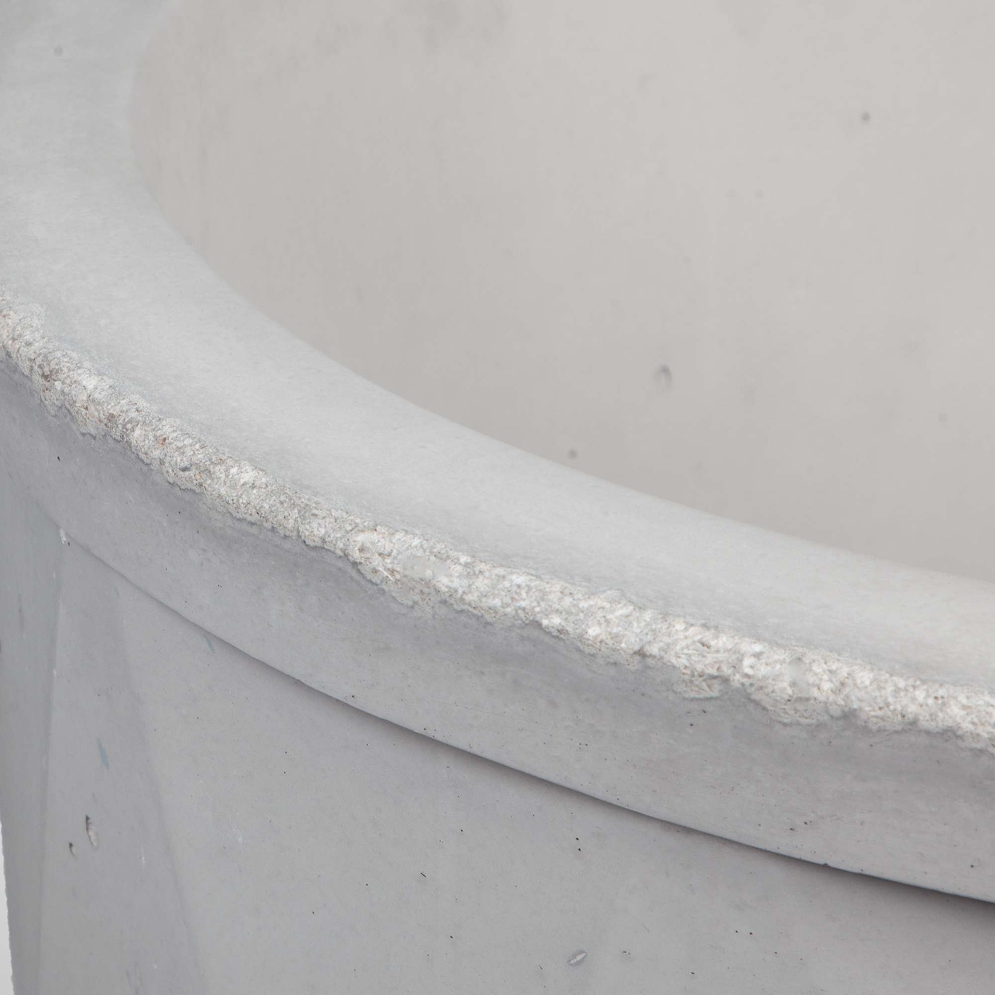 Elm planter concrete texture