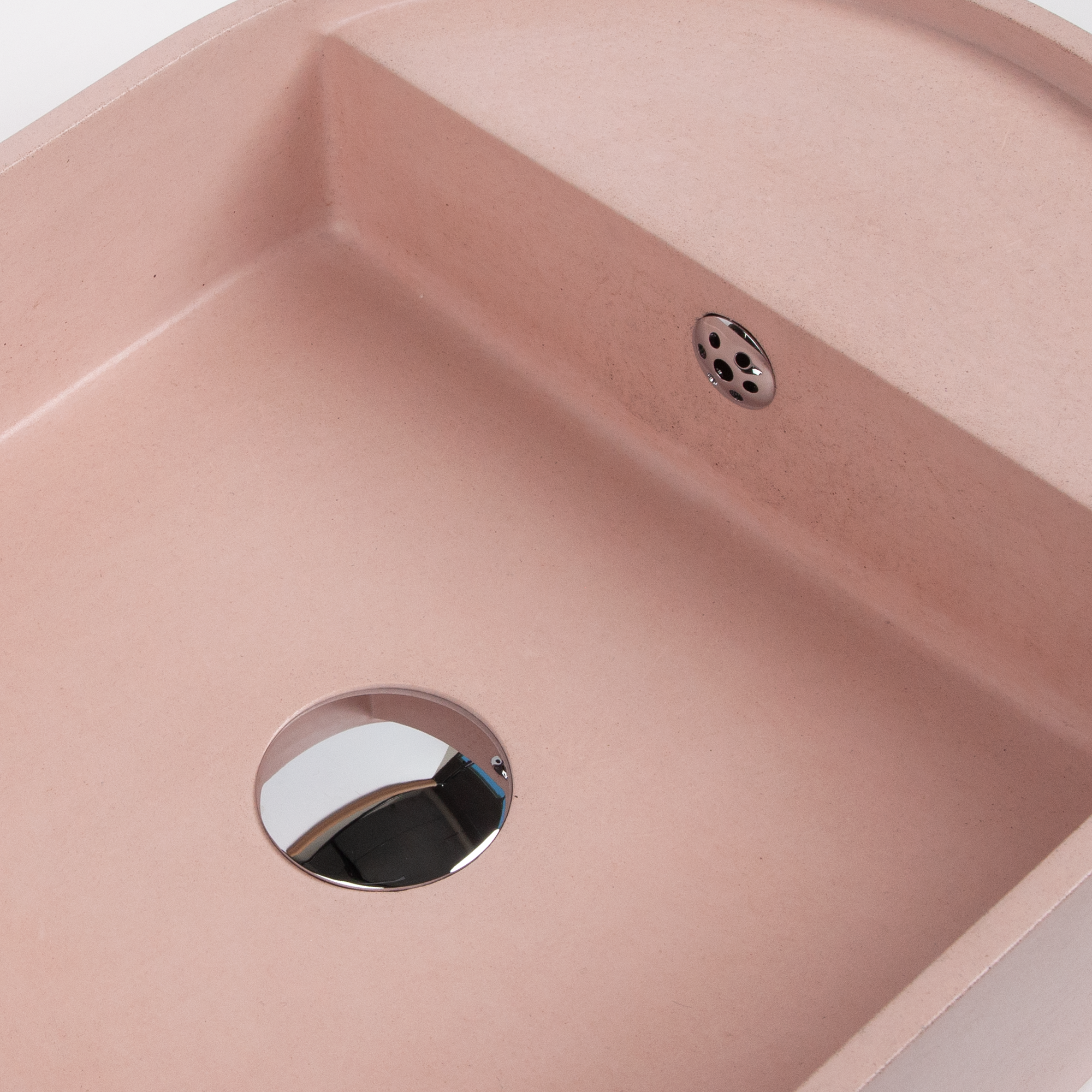 Overflow Push Style Pop-Up Drain