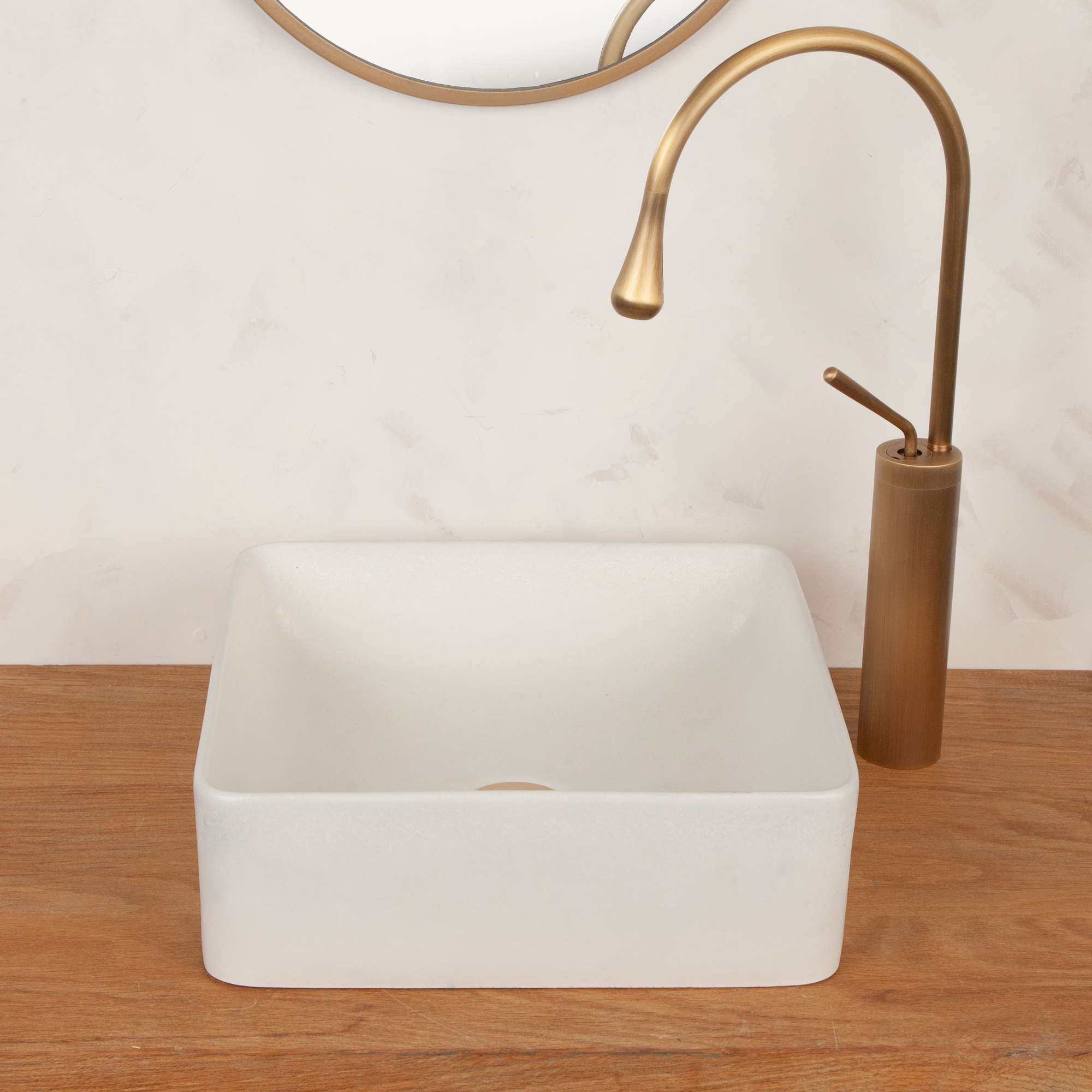 Faucet for Surface Mount Vessel Sinks
