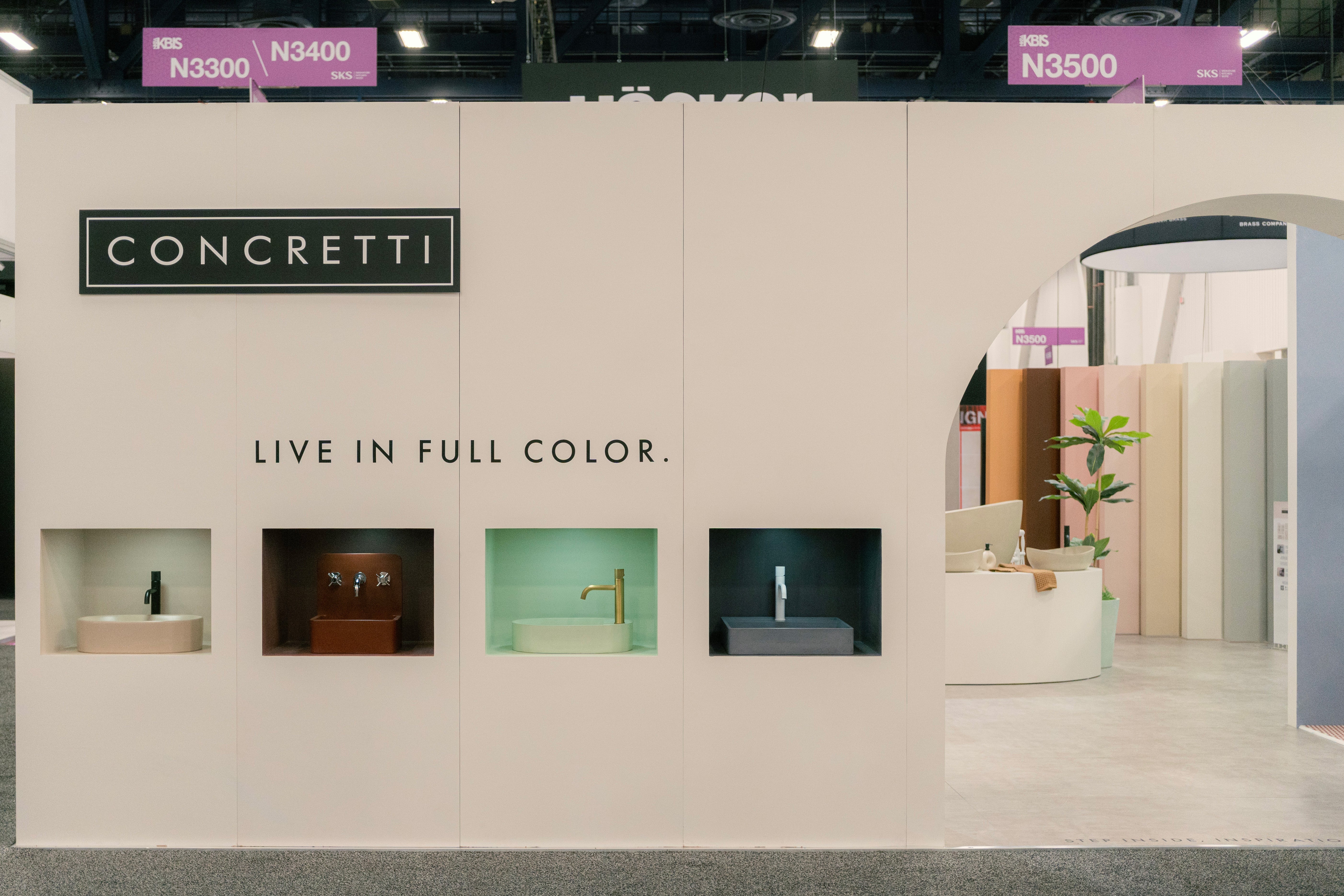 Step Inside, Inspiration Awaits: Concretti Designs at KBIS 2025