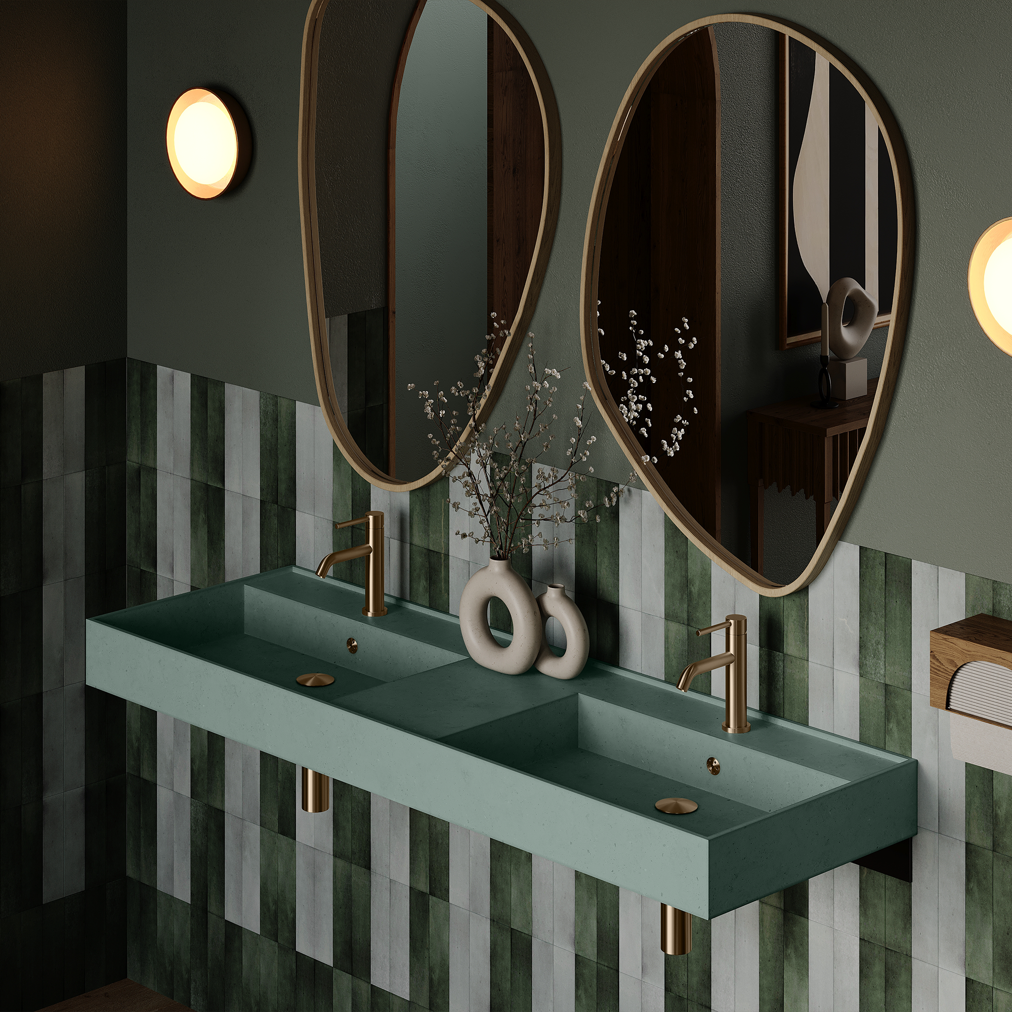 Double monterey - sink