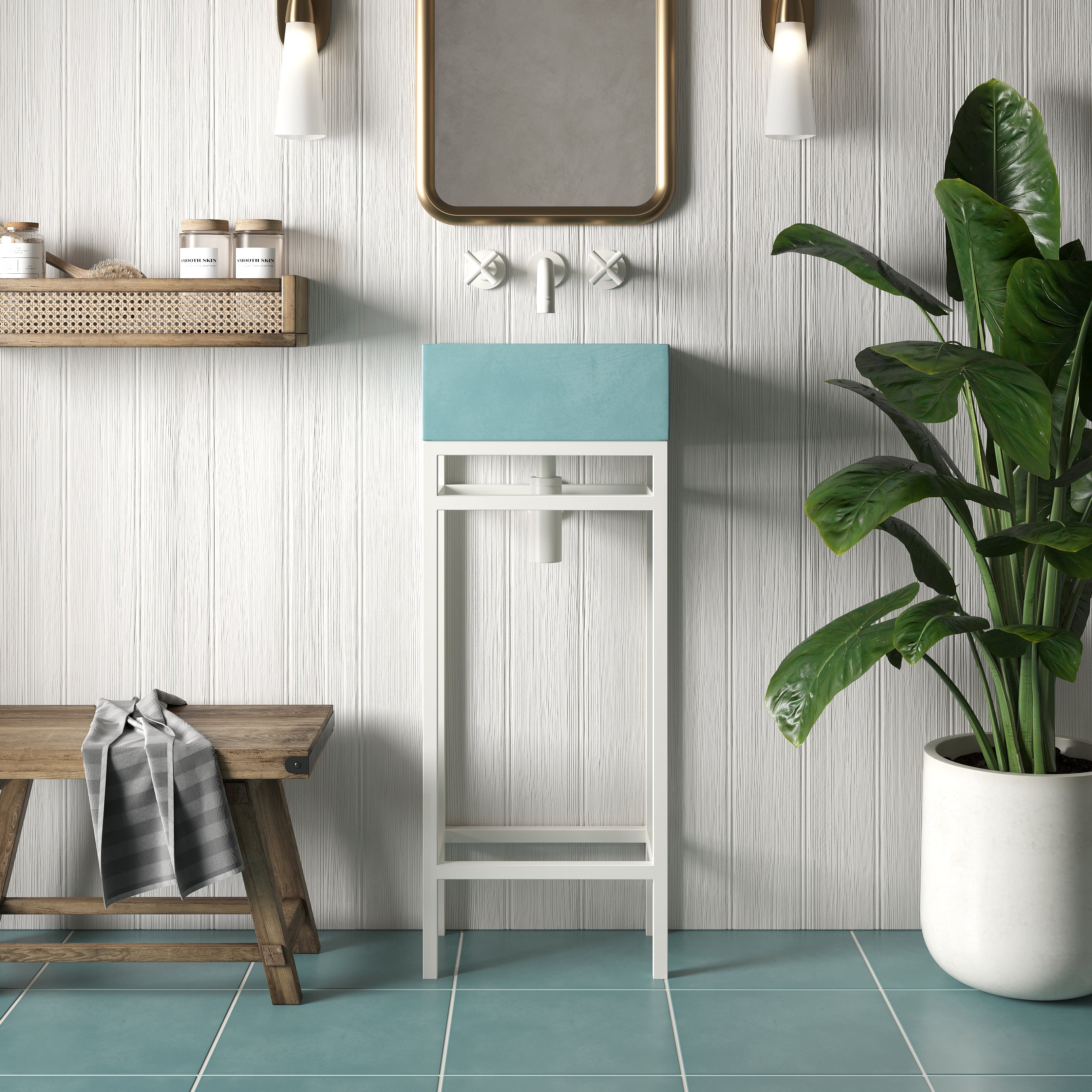 Houston freestanding console - console