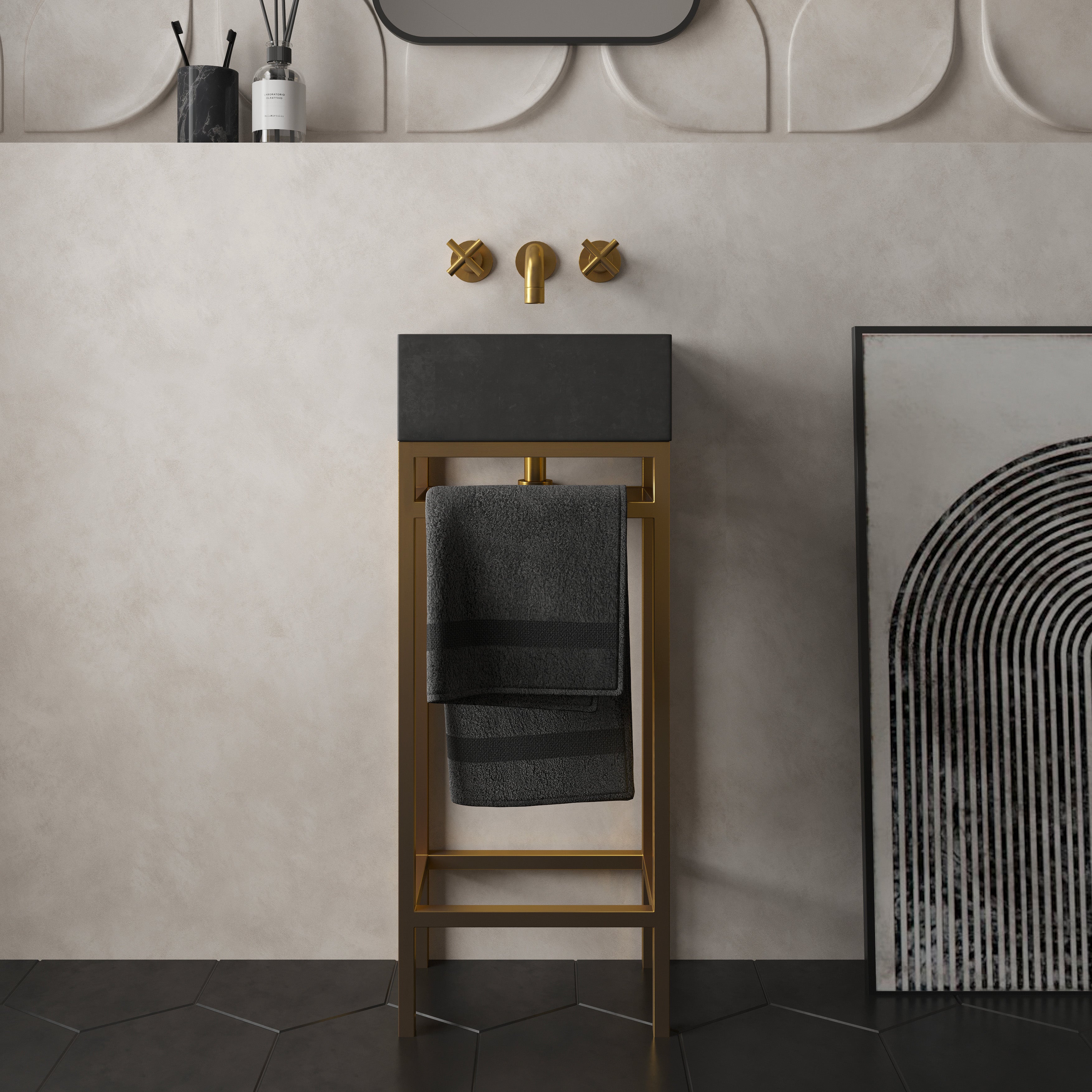 Houston freestanding console - console