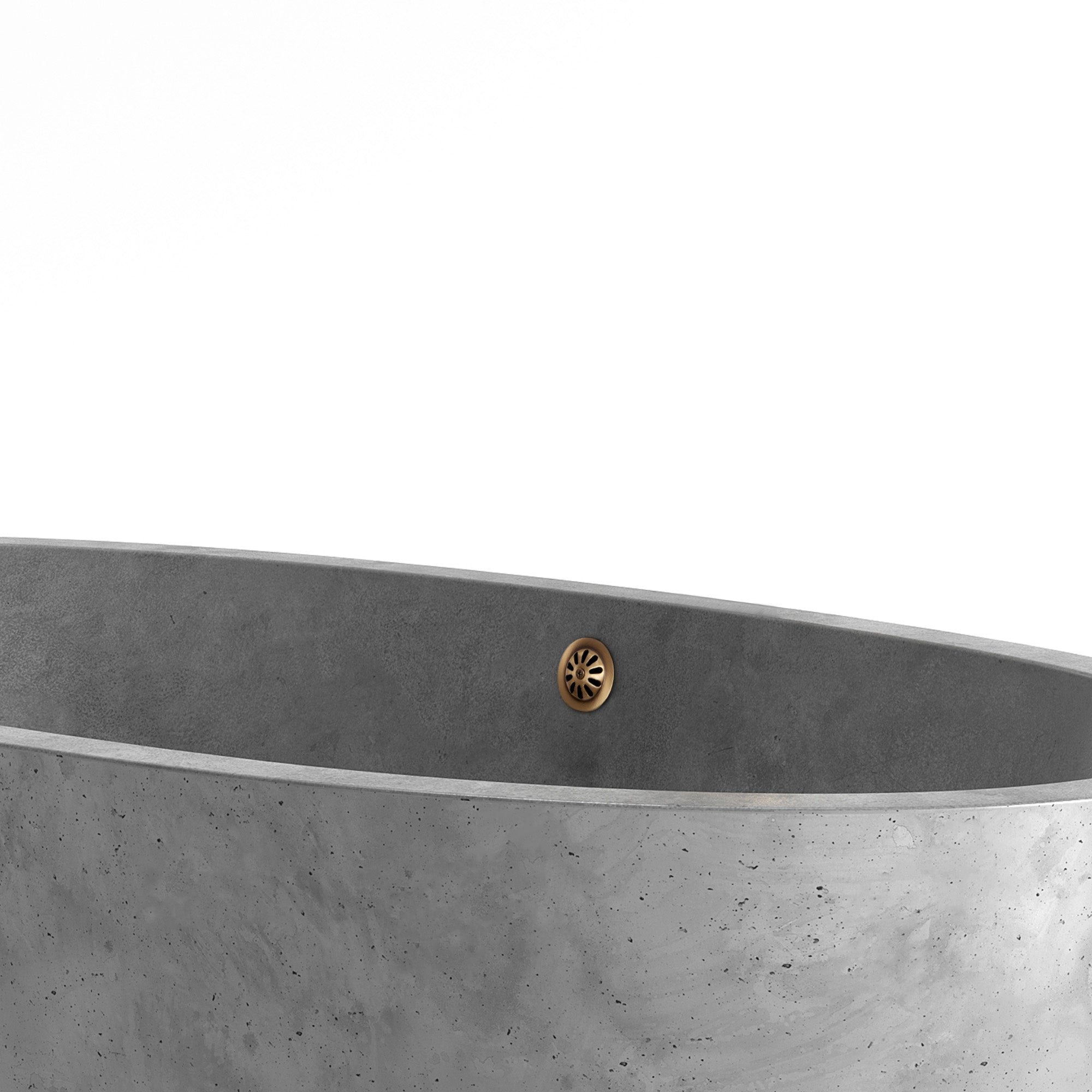 Freestanding bathtub overflow drain - 