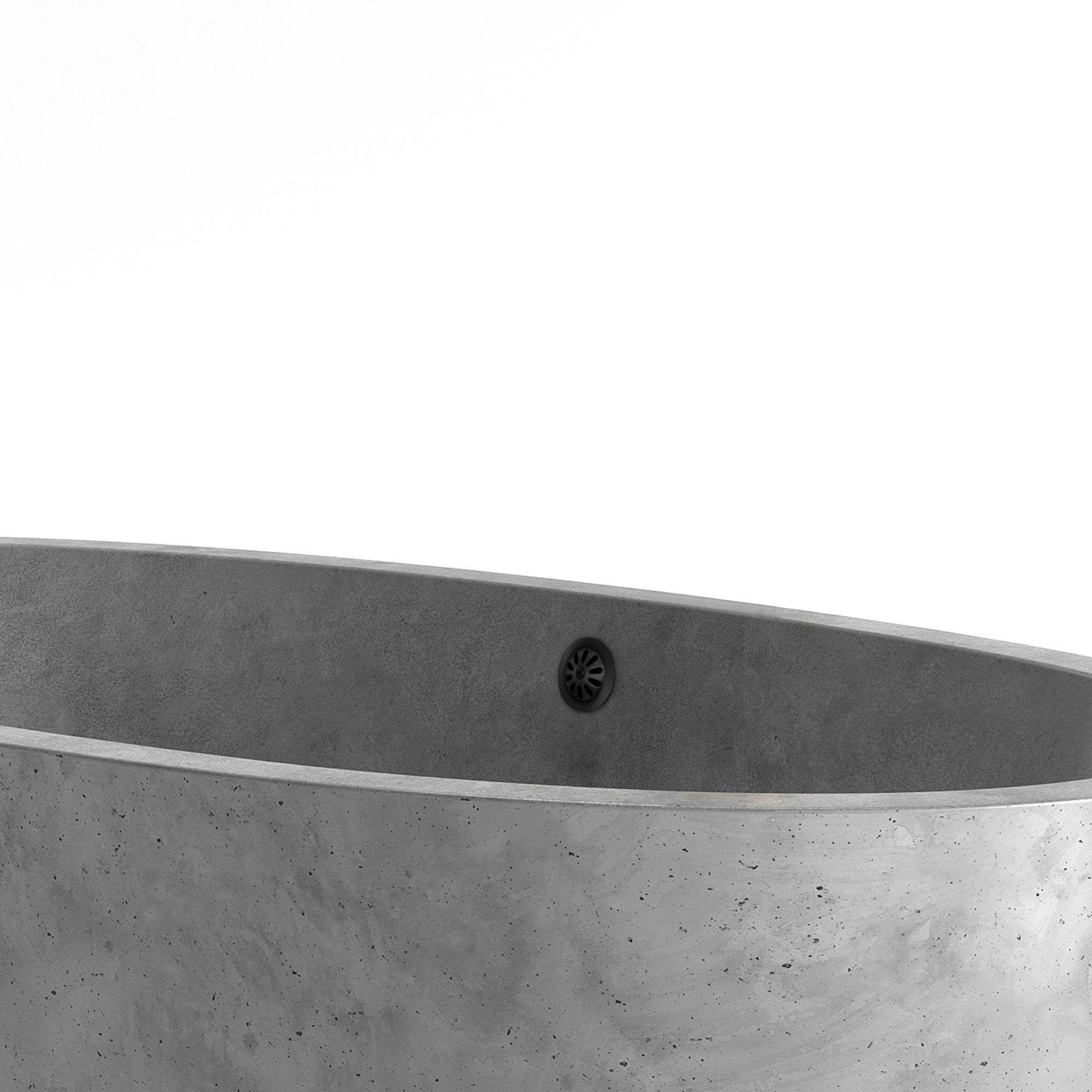Freestanding bathtub overflow drain - 