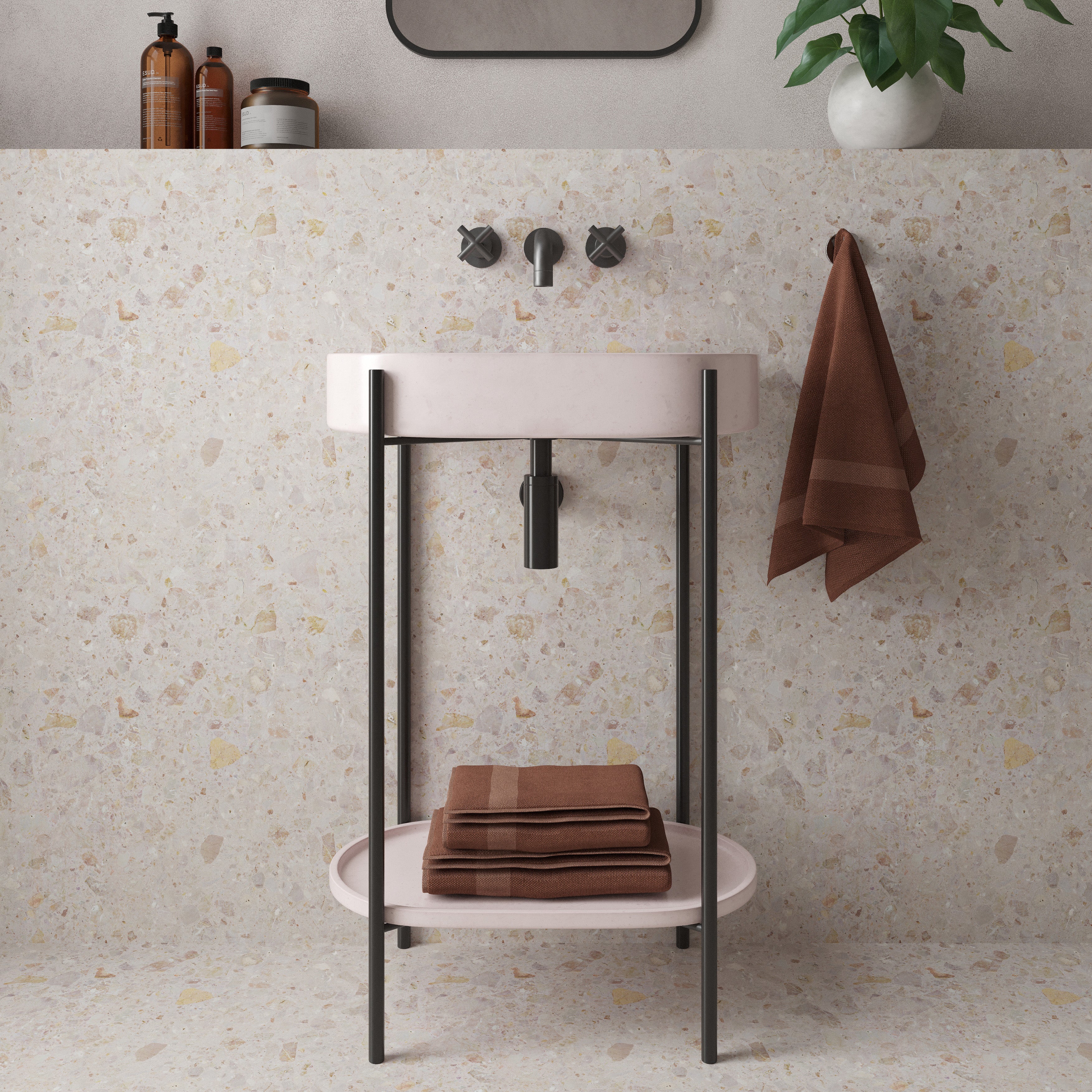 Manhattan freestanding console - console